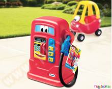 Αντλία καυσίμων Little Tikes με ήχους κόκκινη  Πλαστικά Παιδικά Αυτοκίνητα