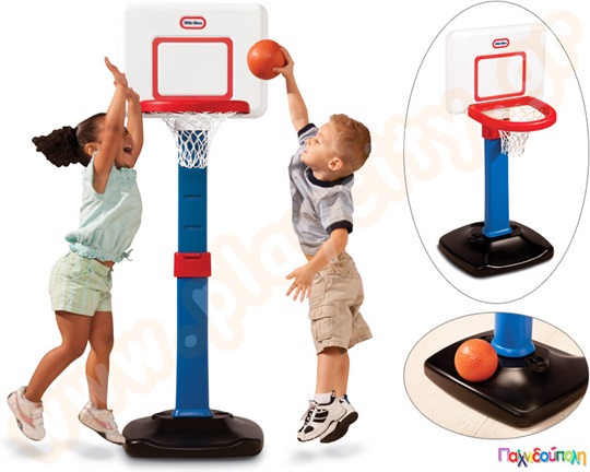 Μπασκέτα με ρυθμιζόμενο ύψος 60-120 εκ. Totsports Easy Score Little Tikes