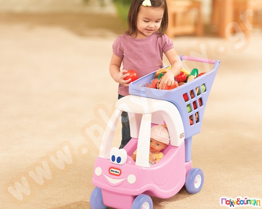 Καρότσι Super Market Cozy Princess Little Tikes