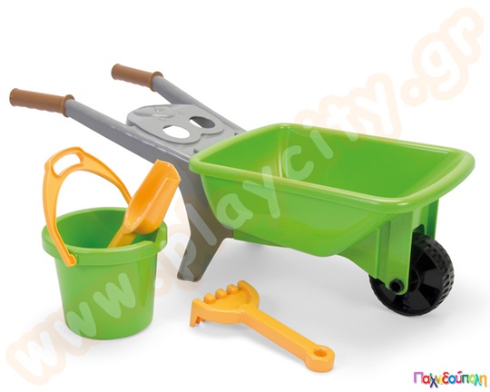 Καρότσι κηπουρού με σετ εργαλείων