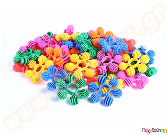 Κατασκευές με σφηνοτουβλάκια Interstar Rings σετ 48 τεμαχίων