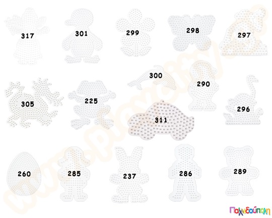 Κάδρα για χάντρες 5 χιλ. HAMA