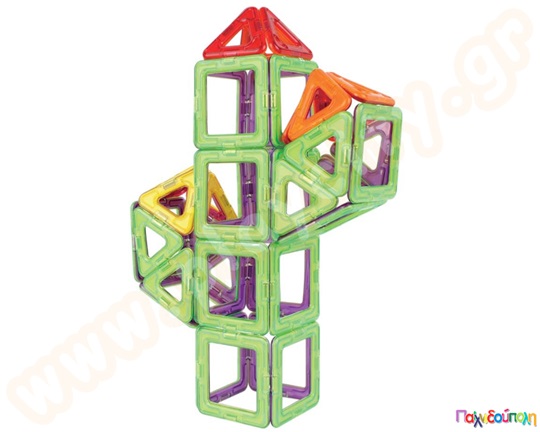 Μαγνητικά τουβλάκια κατασκευών MagFormers 50 τεμαχίων