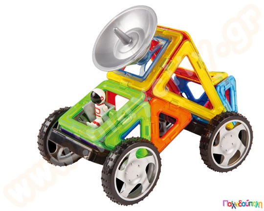 Μαγνητικά τουβλάκια κατασκευών MagFormers Space Wow 22 τεμαχίων