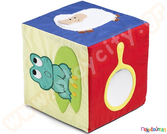 Κύβος με υλικά διαφορετικής υφής