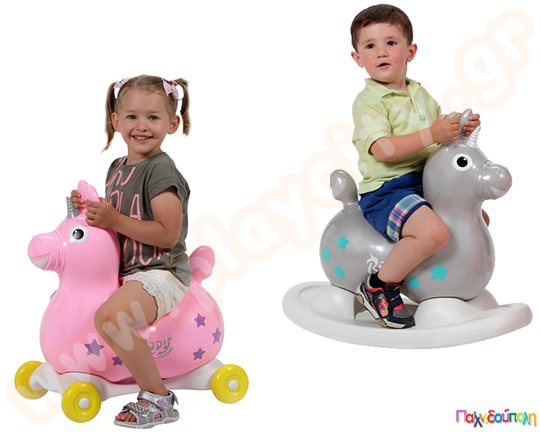 Rody ροζ Ο φουσκωτός μονόκερος