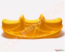 Τραμπάλα τριπλή σκυλάκος  Παιδικές Τραμπάλες