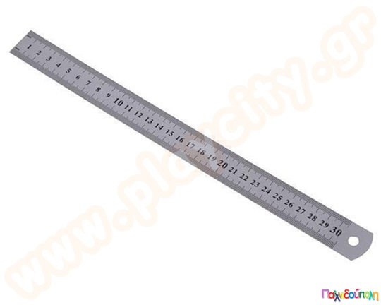 Χάρακας μεταλλικός 30 εκ.