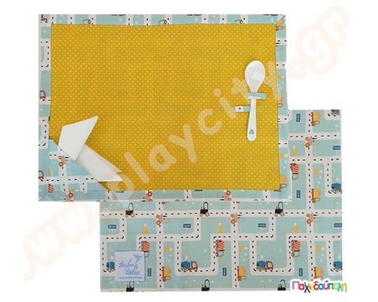 Παιδικό σουπλά φαγητού "Αυτοκινητόδρομος"