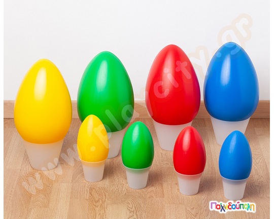 Παιχνίδι λογικής με γιγάντια αυγά