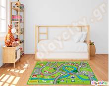 Χαλάκι παιχνιδιού πόλη  Δάπεδα Ασφαλείας Παιδικού Δωματίου