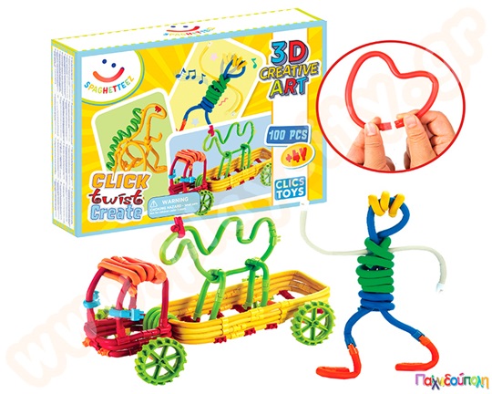 Κατασκευές με Spaghetteez 100 τμχ.