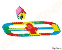 Αφρώδης διαδρομή ισορροπίας 3 σε 1  Διαδρομές ισορροπίας