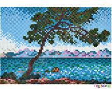 Σετ τέχνης πίνακας Κλοντ Μονέ 10000 χάντρες 5 mm  Πλαστικά Παιχνίδια Κατασκευών με Χάντρες Midi HAMA