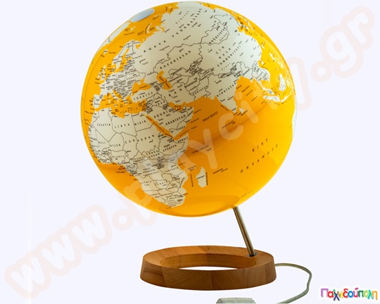 Design υδρόγειος σφαίρα με κλίση πολιτική όψη 33 εκ