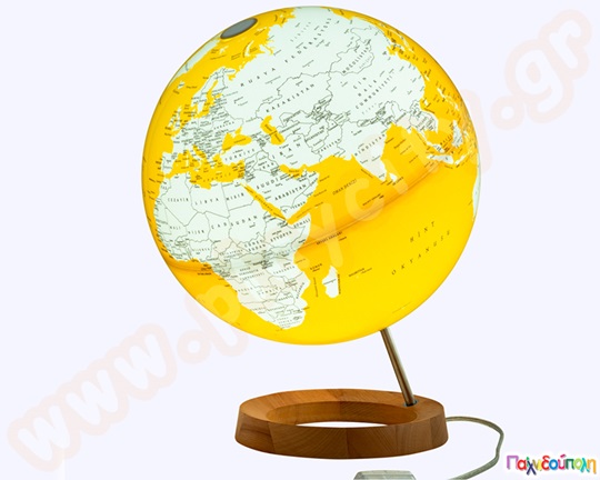 Design υδρόγειος σφαίρα με κλίση πολιτική όψη 33 εκ