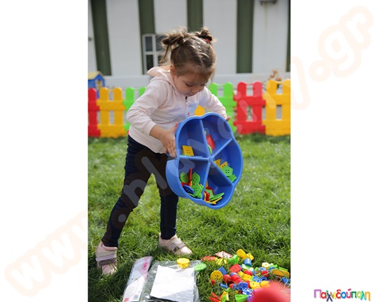 Γεωμετρικά σχήματα με κορδόνια 96 τμχ.