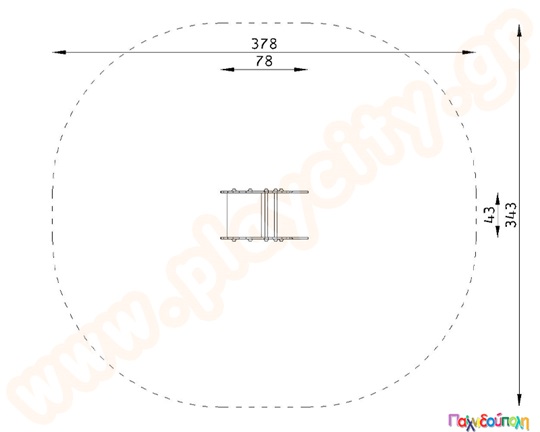 Τραμπάλα ελατήριο "πρόβατο"
