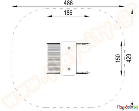 Σύστημα παιδικής χαράς "οδοστρωτήρας"