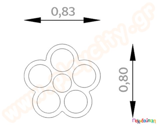 Μπασκέτα ευστοχίας λουλούδι