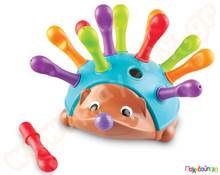 Εκπαιδευτικό Παιχνίδι Σκαντζόχοιρος Ψυχοκινητικής Ανάπτυξης  Εκπαιδευτικά Παιχνίδια με Σχήματα - Μεγέθη - Χρώματα