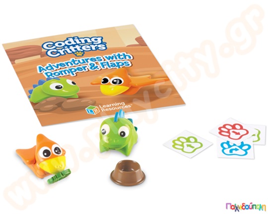 Εκπαιδευτικό Παιχνίδι Ρομποτικής Coding Critters Pair-a-Pets Adventures with Romper and Flaps