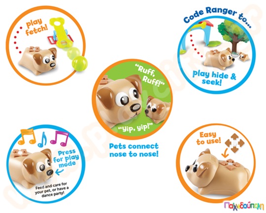 Εκπαιδευτικό Παιχνίδι Ρομποτικής Coding Critters Ranger and Zip