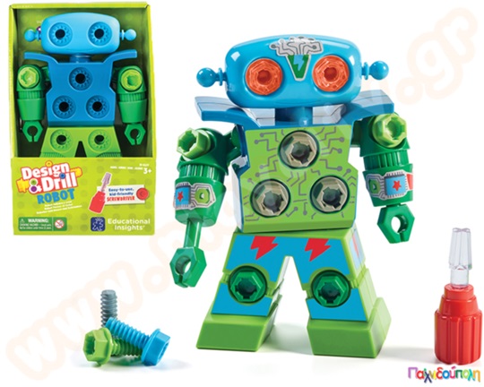 Εκπαιδευτικό παιχνίδι STEM Design and Drill Ρομπότ