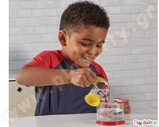 Εκπαιδευτικό παιχνίδι STEM Δοσομετρητές Σετ 4 κυπελλάκια