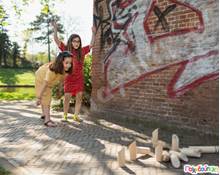 Παιχνίδι ρίψης ξύλινων στόχων - Finnish Throwing Game  Ομαδικά Παιχνίδια