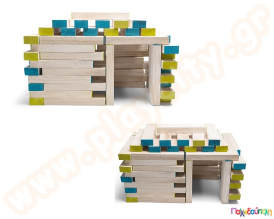 Γιγάντιος πύργος κατασκευών - ισορροπίας - Jenga Giant Tower