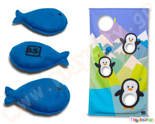 Παιχνίδι στόχου - Τάισε τους πιγκουίνους