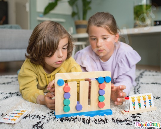 Ταμπλό παζλ καμηλοπάρδαλη - Giraffe Challenge