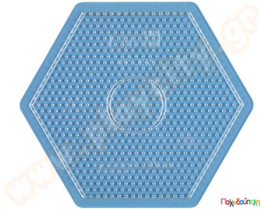 Κάδρο μεγάλο εξάγωνο διαφανές για χάντρες 5 mm HAMA