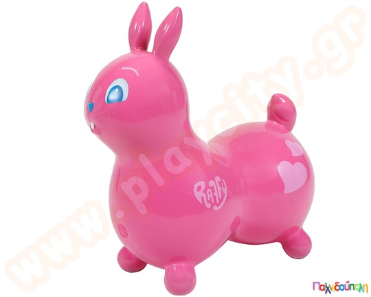 Raffy το Φουσκωτό Kουνελάκι ροζ