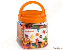 Μαγνητικά πεζά Αγγλικά γράμματα 154 τμχ.  Εκπαιδευτικά Παιχνίδια με Λέξεις - Γράμματα