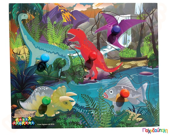 Ενσφηνώματα απολιθώματα δεινοσαύρων 5 τεμάχια