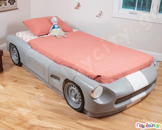 Παιδικό Κρεβάτι Roadster γκρι Step2