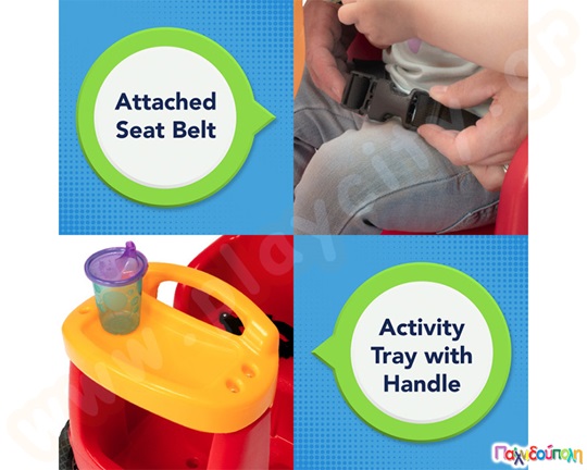 Όχημα Βόλτας Quiet Ride Push Car Simplay3