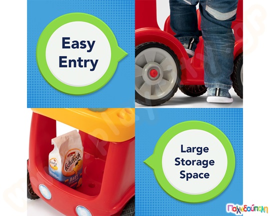 Όχημα Βόλτας Quiet Ride Push Car Simplay3