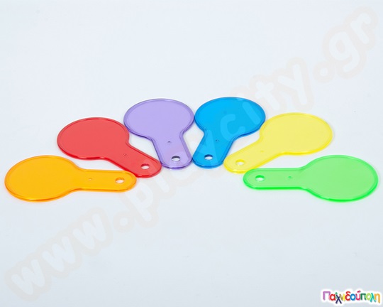 Ημιδιάφανες παλέτες χρωμάτων Σετ 6 τεμάχια