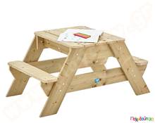 Ξύλινο παγκάκι με αμμοδόχο TP  Παιχνίδια Άμμου και Νερού