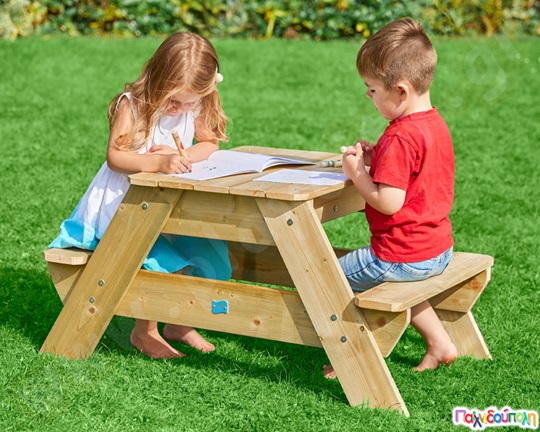 Ξύλινο παγκάκι με αμμοδόχο TP