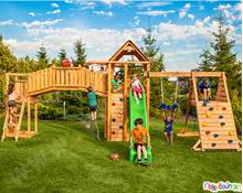 Ξύλινο Σύστημα Αναρρίχησης "Fun Gym"  Συστήματα Παιδικής Χαράς