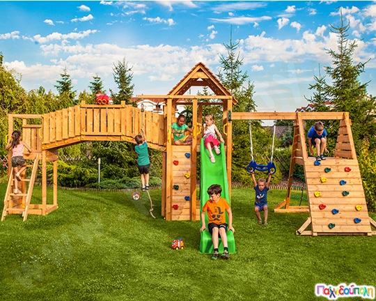 Ξύλινο Σύστημα Αναρρίχησης "Fun Gym"