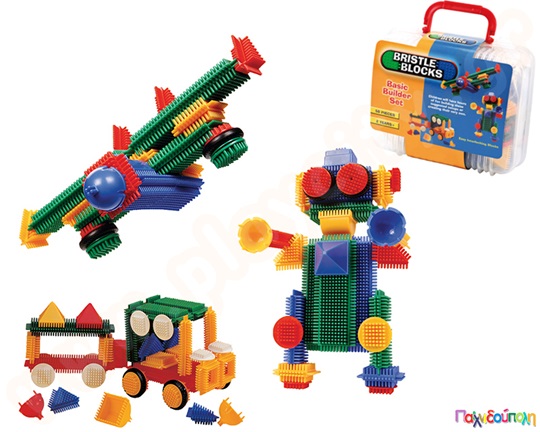 Κατασκευές Bristle 50 τεμαχίων σε βαλιτσάκι