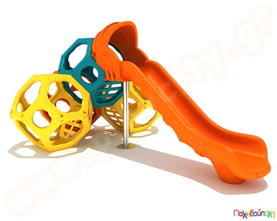 Τσουλήθρα με κυκλική αναρρίχηση