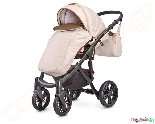 Πολυκαρότσι Μωρού Μαύρο Frontera 2 σε 1 Μπεζ