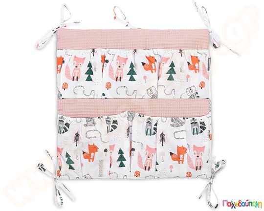 Βρεφική θήκη κρεβατιού ροζ