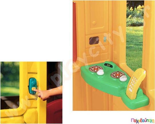 Πλαστικό παιδικό σπιτάκι Μαγικό, με κουδούνι Little Tikes